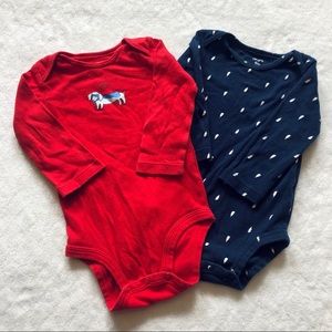 Set of 2 Onesies 9 months